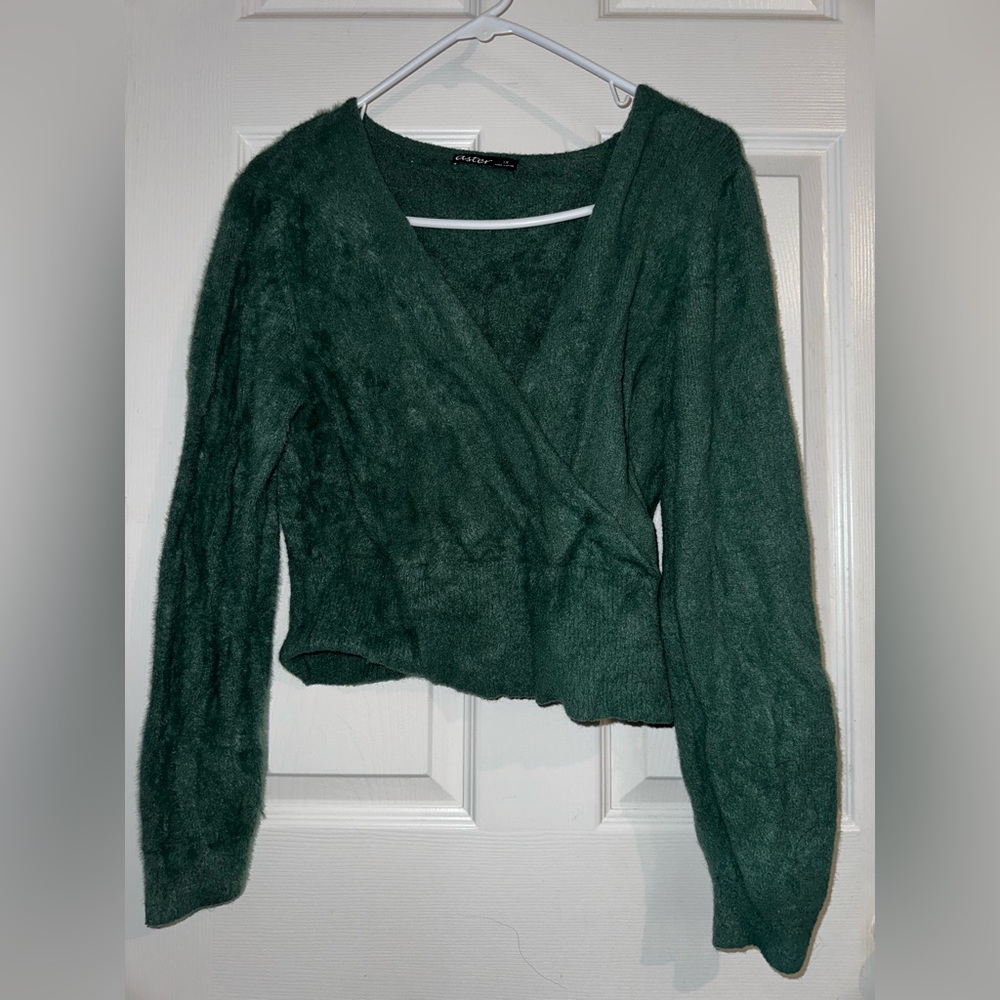 Velvet Crop Top